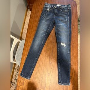 Vervet mid-rise skinny jeans. Size 26.